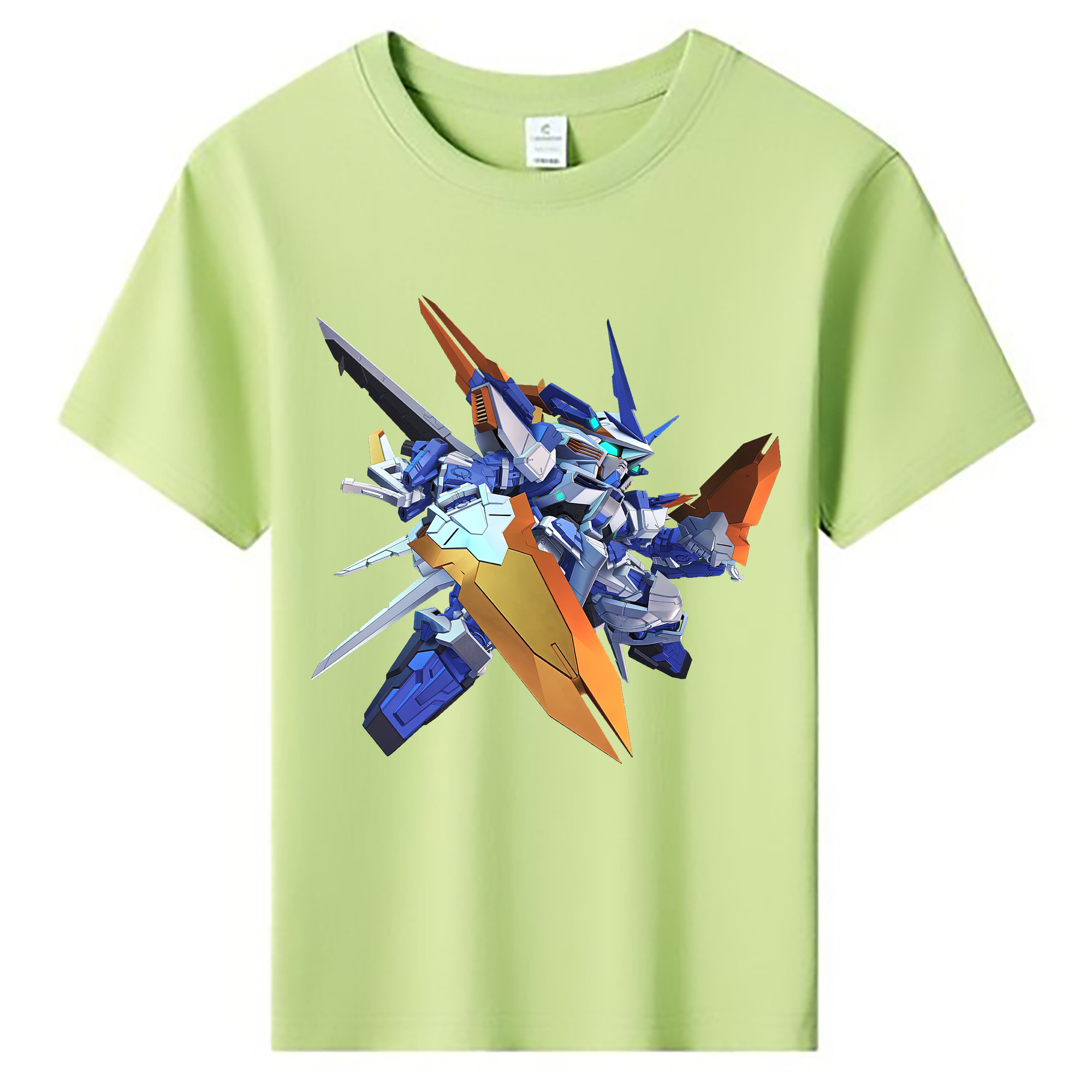 （画像用） 機動戦士ガンダム Mobile Suit Gundam 綿100％キッズTシャツ（フロントプリント）